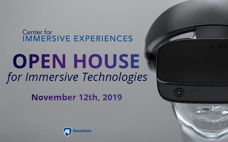 The Center for Immersive Experiences to host immersive technology open house November 12